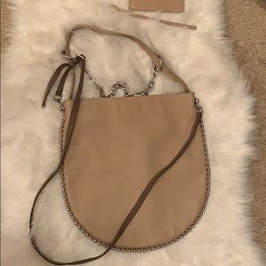 NEW Alexander Wang ROXY HOBO IN Tan with studs.